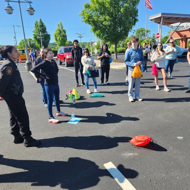 Young drivers attend a "Teen Safe Driving ROADeo" in West Whiteland. (BILL RETTEW/MEDIANEWS GROUP)