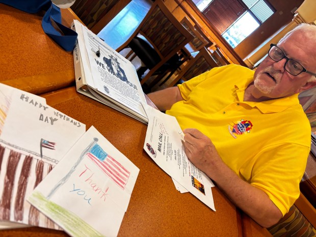 Pete Miller, a retired Uwchlan man, has been volunteering with the Honor Flight Network since 2012. (Photo by Mike Rellahan/DLN)