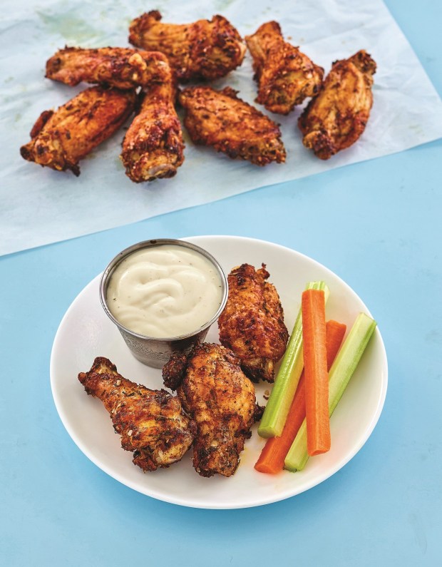 Southern Dry-Rub Wings. Wings are one of the best air fryer dishes for beginners. They open your eyes to how truly crispy chicken can get without using a deep fryer. (Courtesy of James Stefiuk)