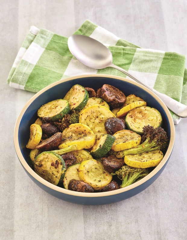 Take full advantage of summer's freshest vegetables in Summer Vegetable Medley to serve alongside your meals. (Photo by James Stefiuk)