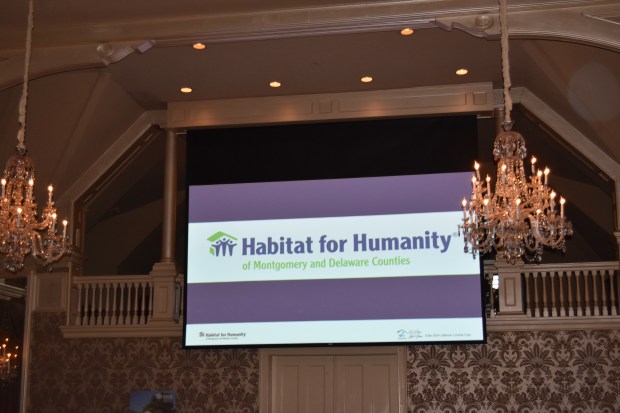 Habitat for Humanity event at Merion Cricket Club. (Photo by Maggie Corcoran)