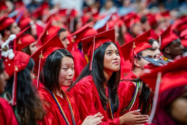 Harriton High School held the 2024 Commencement Exercises at Villanova University's Finneran Pavilion on Tuesday, June 4, 2024. (Photo courtesy of Lower Merion School District)