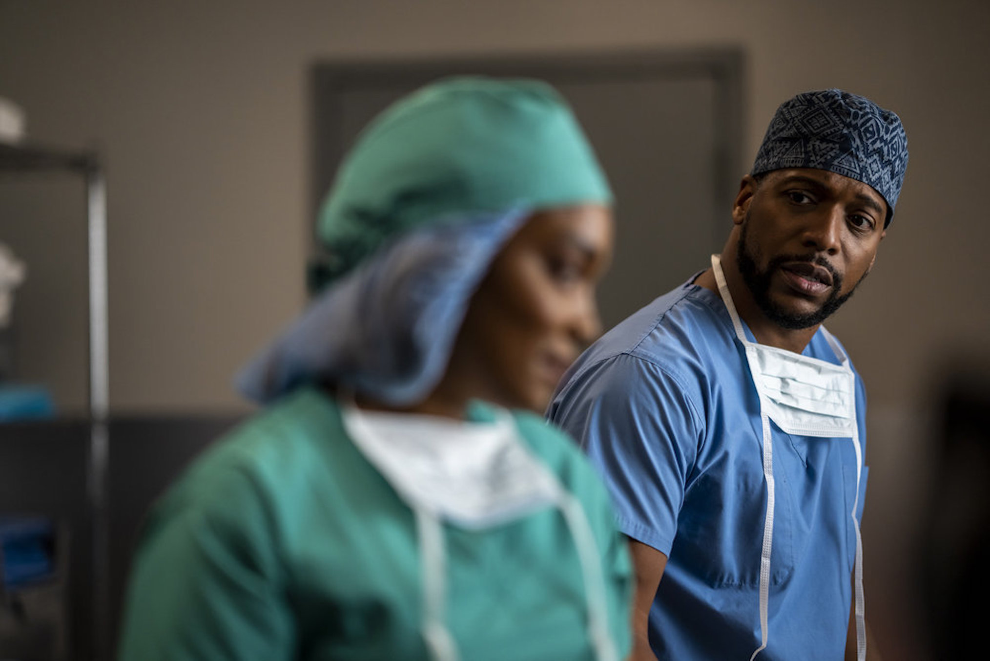 Jocko Sims as Dr. Floyd Reynolds in New Amsterdam