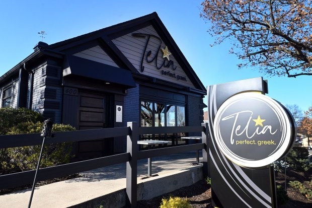 Telia, a Greek restaurant, has opened at 400 Park Road, Wyomissing. (BILL UHRICH - MEDIANEWS GROUP)