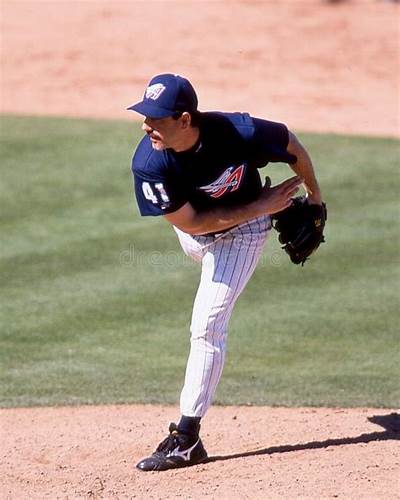 Rich Delucia during his time as a professional pitcher with the Anaheim Angels. (Courtesy of EL1 Sports)