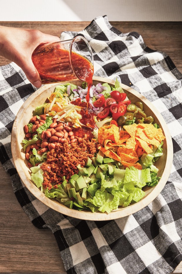 Doradito Salad is a little trip down memory lane as it includes Doritos as one of its ingredients. (Photo by Erin Kunkel)