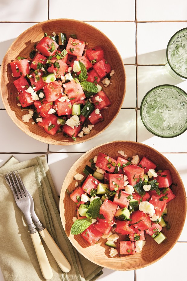 Watermelon Feta Salad is surprisingly fabulous in every way, blending sweet, salty, spicy, and savory in one delicious bite. (Photo by Erin Kunkel)